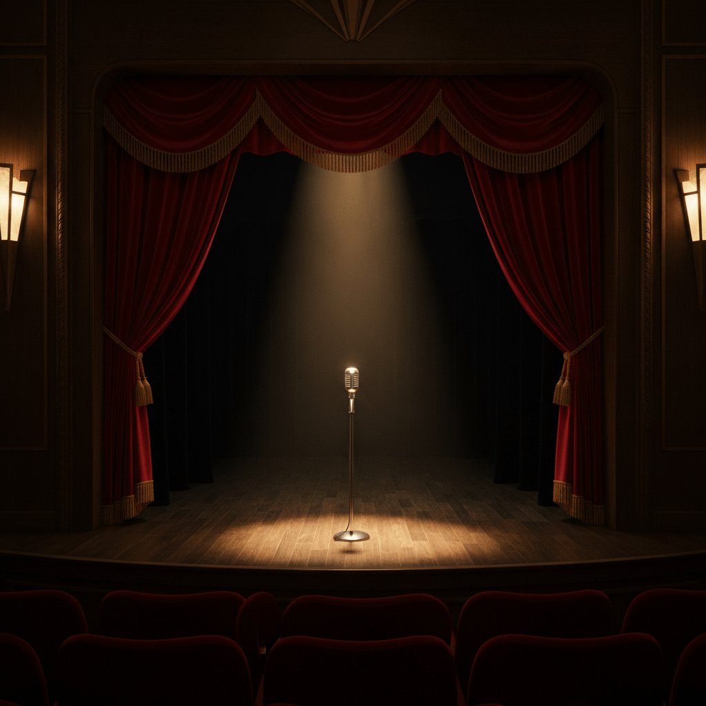 Il palco del Cabaret Crazy
